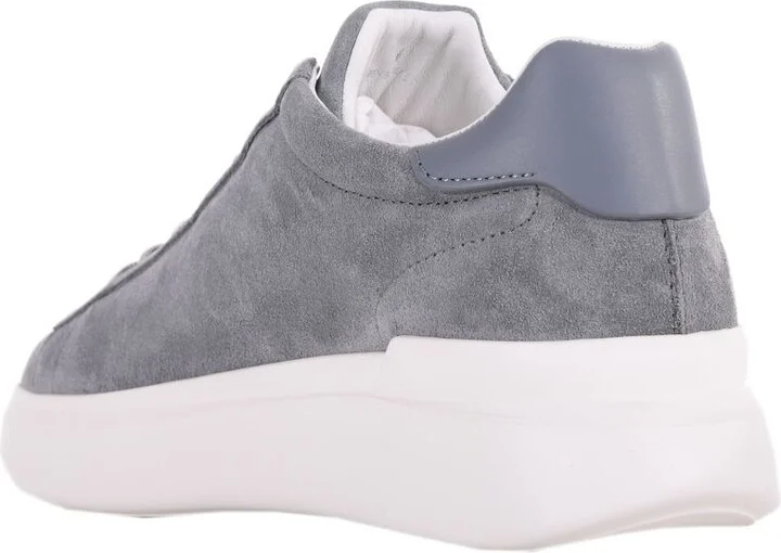 Hogan 'H581' Grey Suede Sneakers