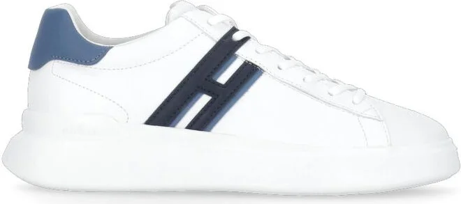 Hogan 'H582' White Leather Sneakers