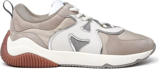 Hogan H597 Panelled Lace-Up Sneakers