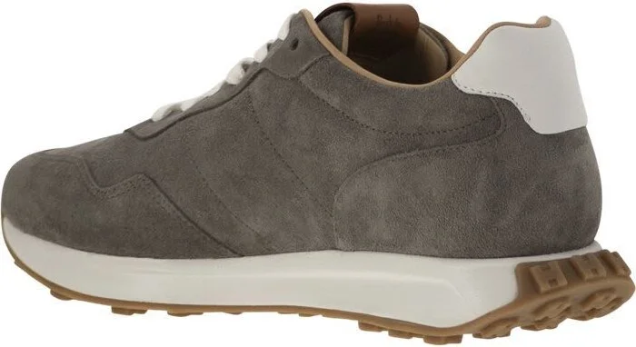 Hogan 'H601' Grey Leather Sneakers - Image 2