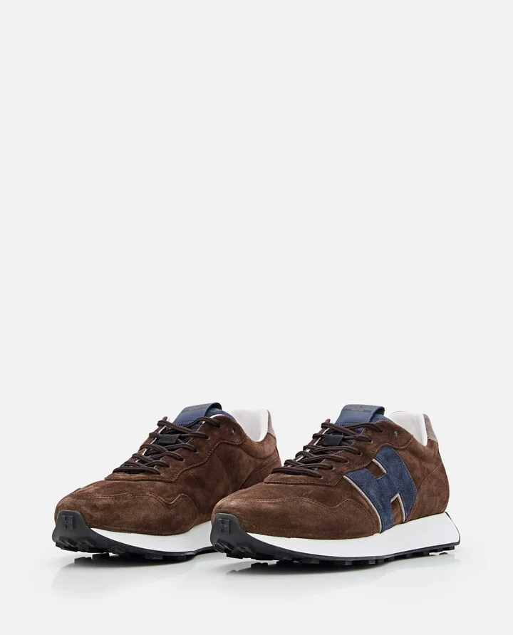 Hogan H601 Leather Low-top Sneakers - Image 2