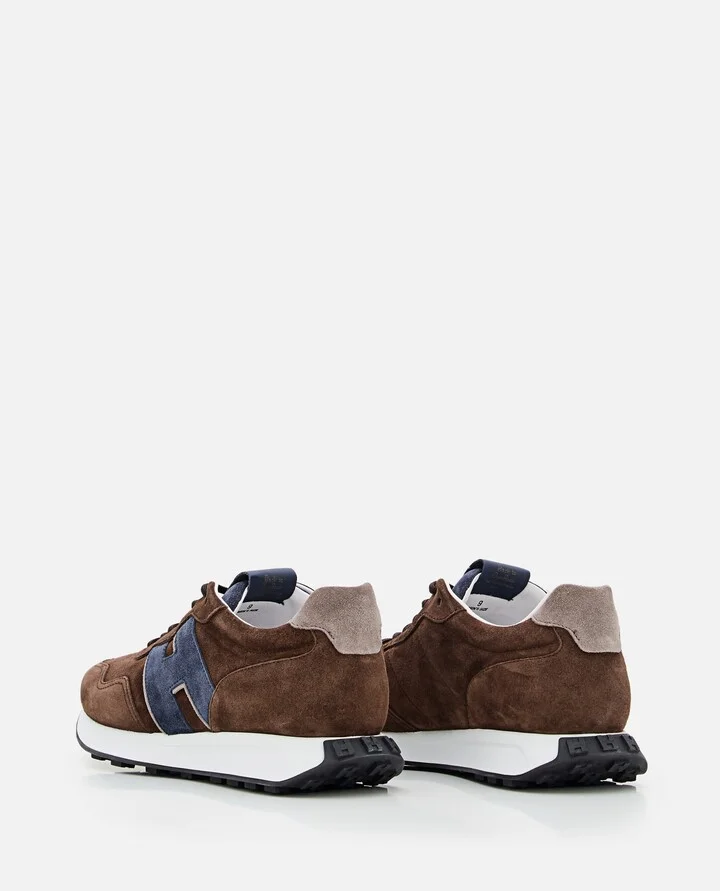 Hogan H601 Leather Low-top Sneakers - Image 3
