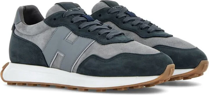 Hogan H601 Leather Sneakers - Image 2