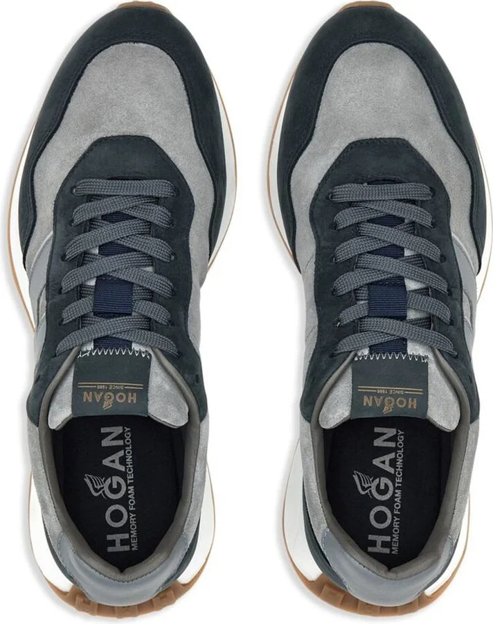 Hogan H601 Leather Sneakers - Image 3