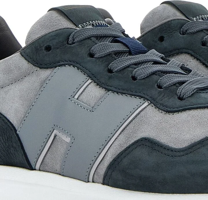 Hogan H601 Leather Sneakers - Image 4