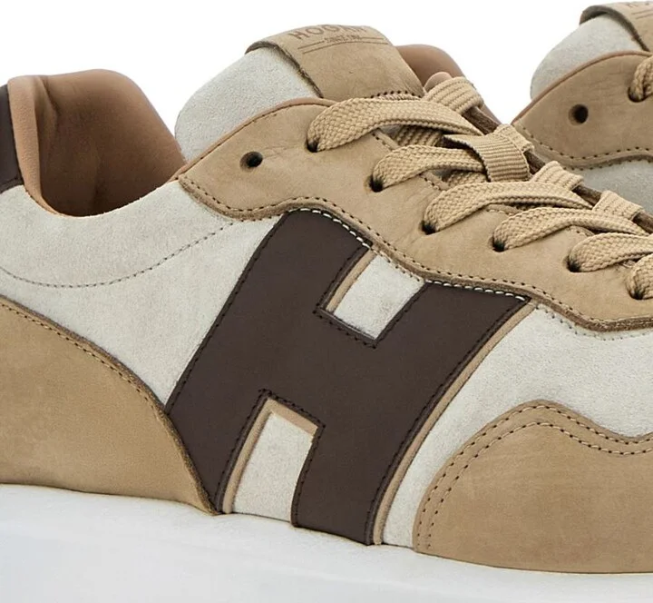 Hogan H601 Leather Sneakers - Image 2