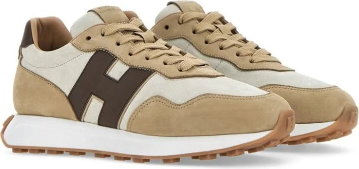 Hogan H601 Leather Sneakers - Image 4