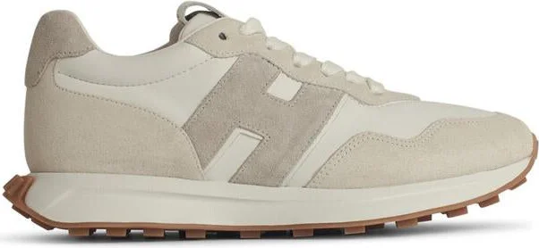 Hogan 'H602' White Leather Sneakers