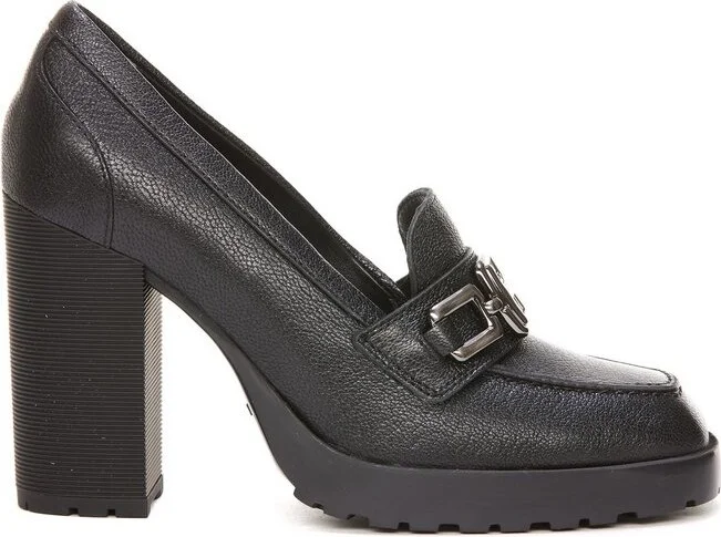 Hogan H623 Logo-Plaque Loafer Pumps