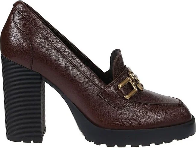 Hogan H623 Logo-Plaque Loafer Pumps