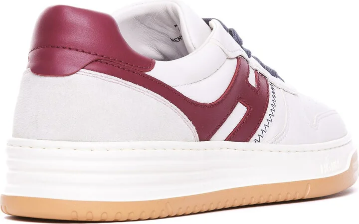 Hogan H630 - Leather Lace-Up Trainers - Image 2