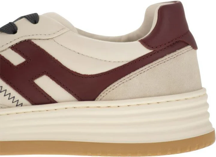 Hogan H630 - Leather Lace-Up Trainers - Image 7