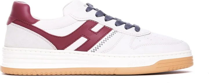 Hogan H630 - Leather Lace-Up Trainers