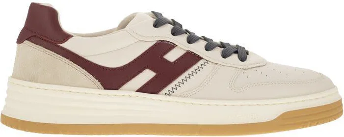 Hogan H630 - Leather Lace-Up Trainers