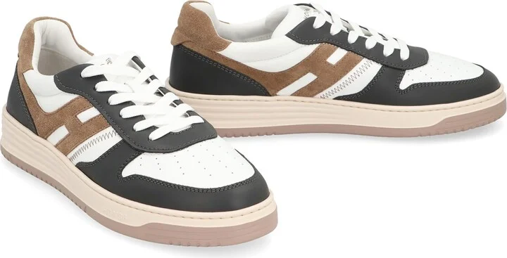 Hogan H630 Leather Low-top Sneakers - Image 3