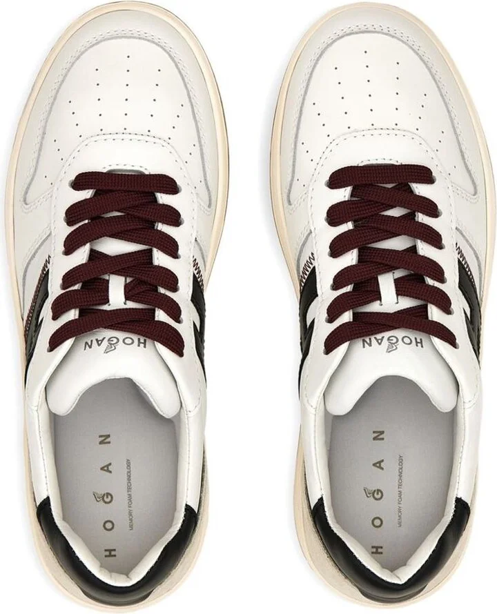 Hogan H630 Leather Sneakers - Image 3