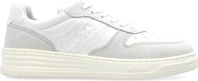 Hogan H630 Logo Detailed Low-Top Sneakers
