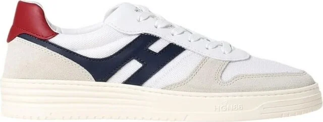 Hogan H630 Logo Patch Lace-up Sneakers