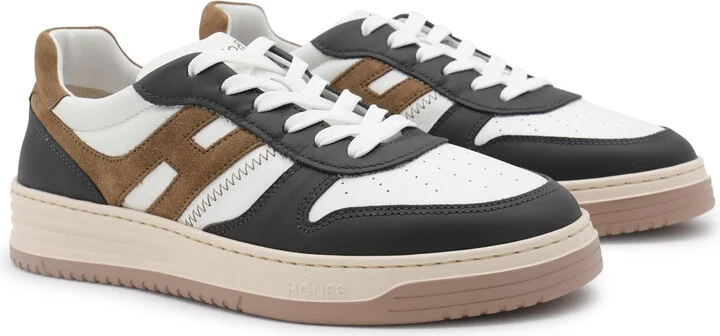 Hogan 'H630' Multicolor Leather Sneakers - Image 4