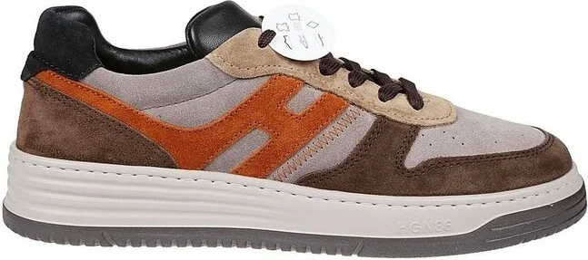 Hogan H630 Round Toe Low-Top Sneakers