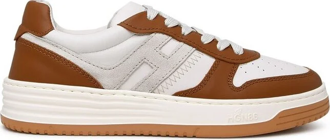 Hogan H630 Two-Tone Lace-Up Sneakers
