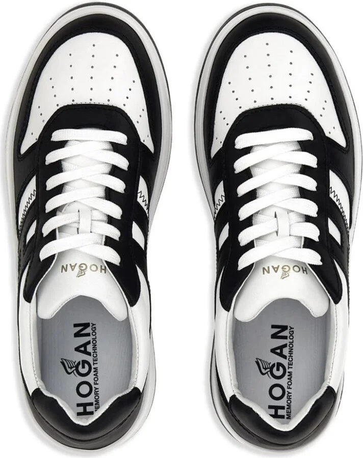 Hogan H630 Two-Tone Sneakers Shoes - Image 4
