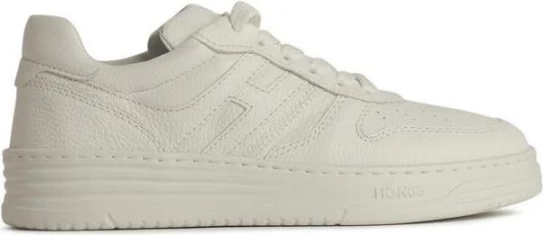 Hogan 'H630' White Leather Sneakers