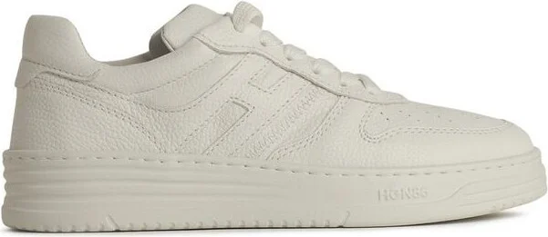 Hogan 'H630' White Leather Sneakers