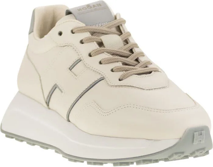 Hogan H641 - Leather Sneakers - Image 2