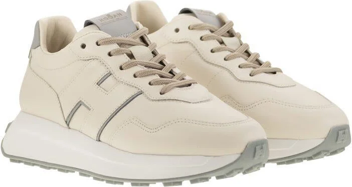 Hogan H641 - Leather Sneakers - Image 4