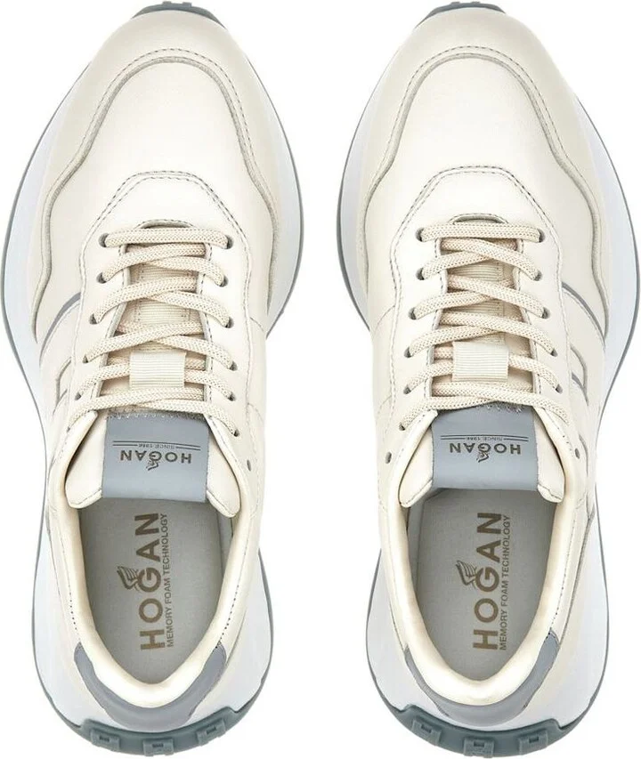 Hogan H641 Leather Sneakers - Image 4