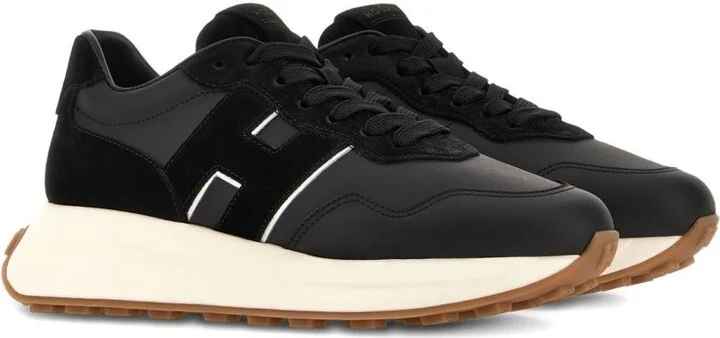 Hogan H641 Leather Sneakers - Image 2