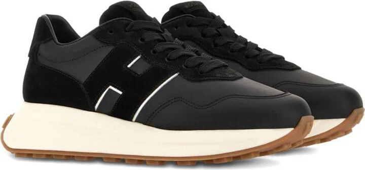 Hogan H641 Leather Sneakers - Image 2