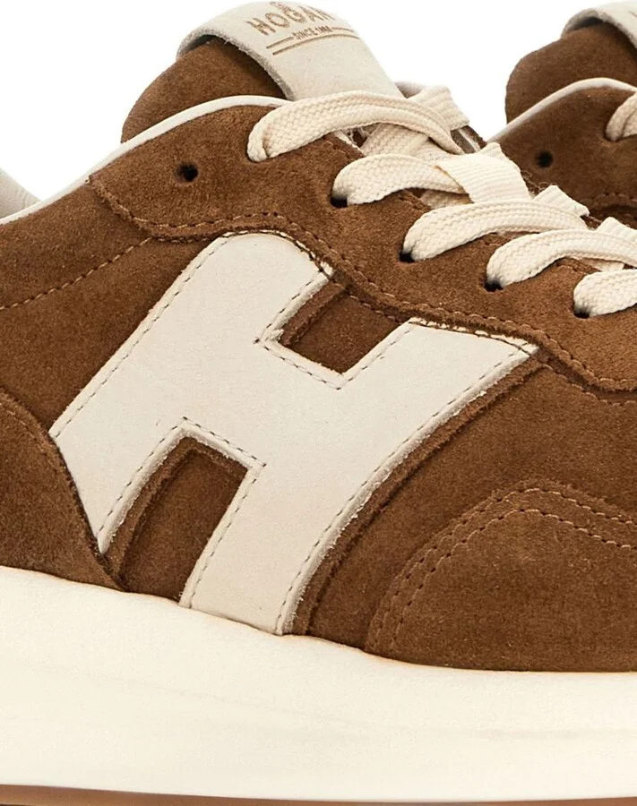 Hogan H641 Leather Sneakers - Image 5