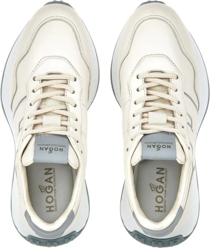 Hogan H641 Leather Sneakers Shoes - Image 4