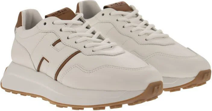 Hogan H641 - Leather Trainers - Image 4