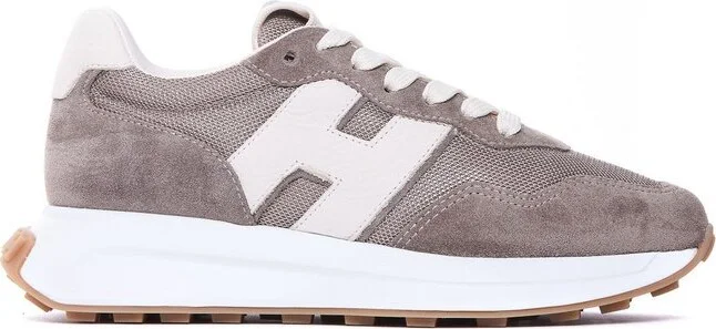 Hogan H641 Mesh Panelled Sneakers