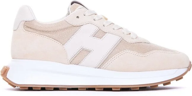 Hogan H641 Mesh Panelled Sneakers