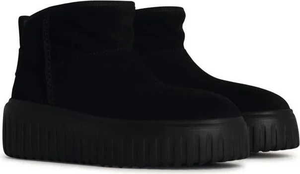 Hogan 'H645' Black Leather Ankle Boots - Image 2