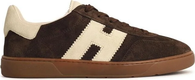 Hogan H647 Logo-Patch Low-Top Sneakers