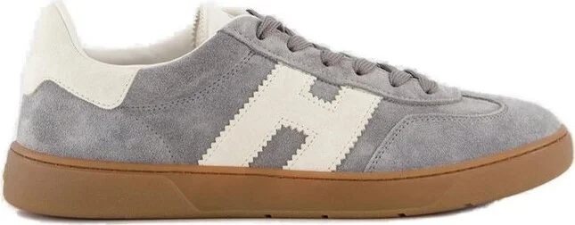 Hogan H647 Logo-Patch Low-Top Sneakers