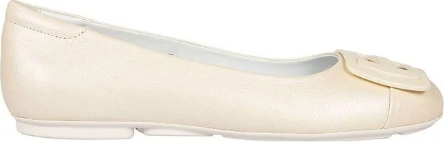Hogan H661 Logo Plaque Ballerinas