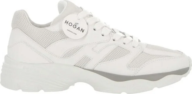Hogan H665 Panelled Lace-Up Sneakers