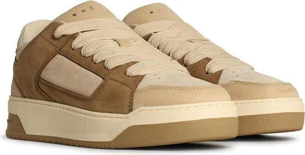 Hogan 'H667' Beige Leather Sneakers - Image 2