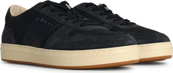Hogan 'H668' Navy Leather Sneakers - Image 2