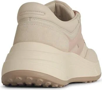 Hogan 'H669' Beige Leather Sneakers - Image 3