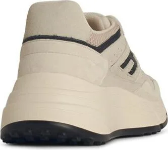 Hogan 'H669' Beige Leather Sneakers - Image 3