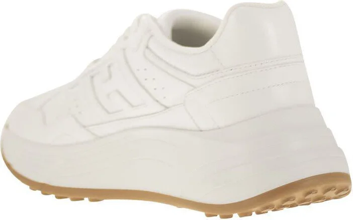 Hogan H669 - Hi-Fi Leather Trainers - Image 3
