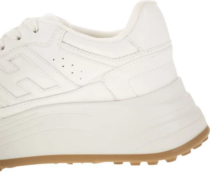 Hogan H669 - Hi-Fi Leather Trainers - Image 7