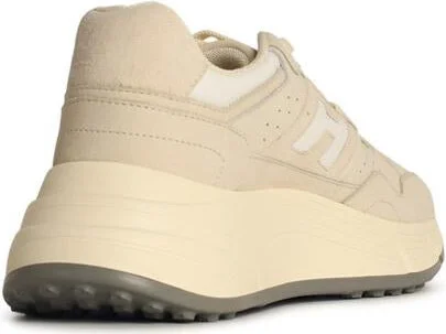 Hogan 'H669' Ivory Leather Sneakers - Image 3